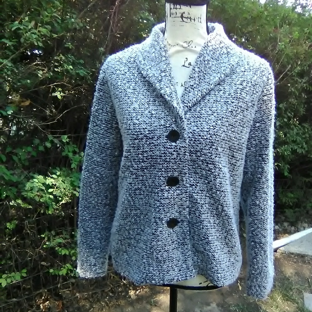 Alfred dunner tweed like jacket.